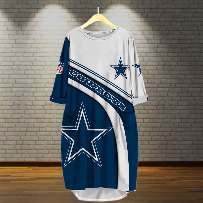 Dallas Cowboys All Over Print Caftan3385