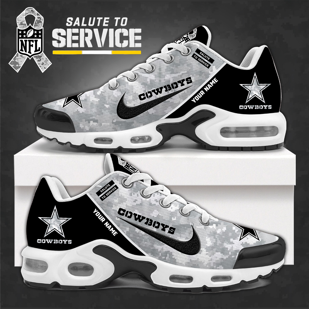 Dallas Cowboys  Arctic Camo Salute to Service Club Shoes