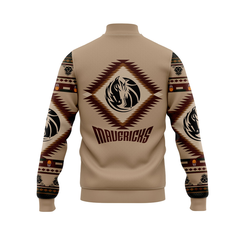 Dallas Mavericks Native American Heritage Bomber Jacket+NT20122405ID10DS11