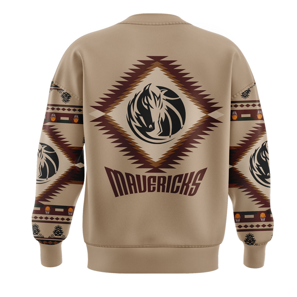 Dallas Mavericks Native American Heritage Sweatshirt+NT20122406ID10DS11