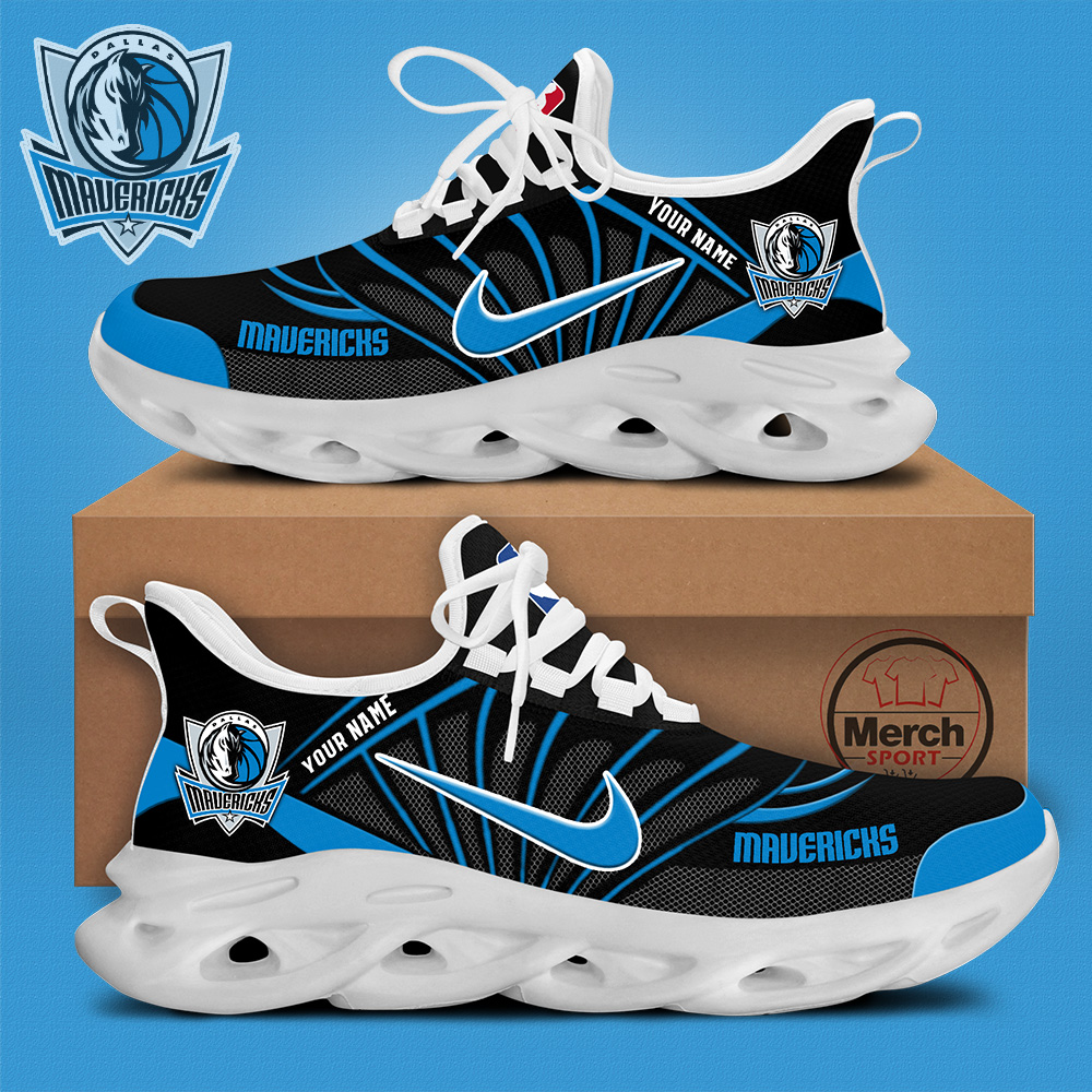 Dallas Mavericks Personalized Max Soul Shoes
