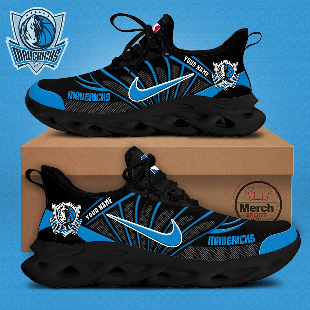 Dallas Mavericks Personalized Max Soul Shoes
