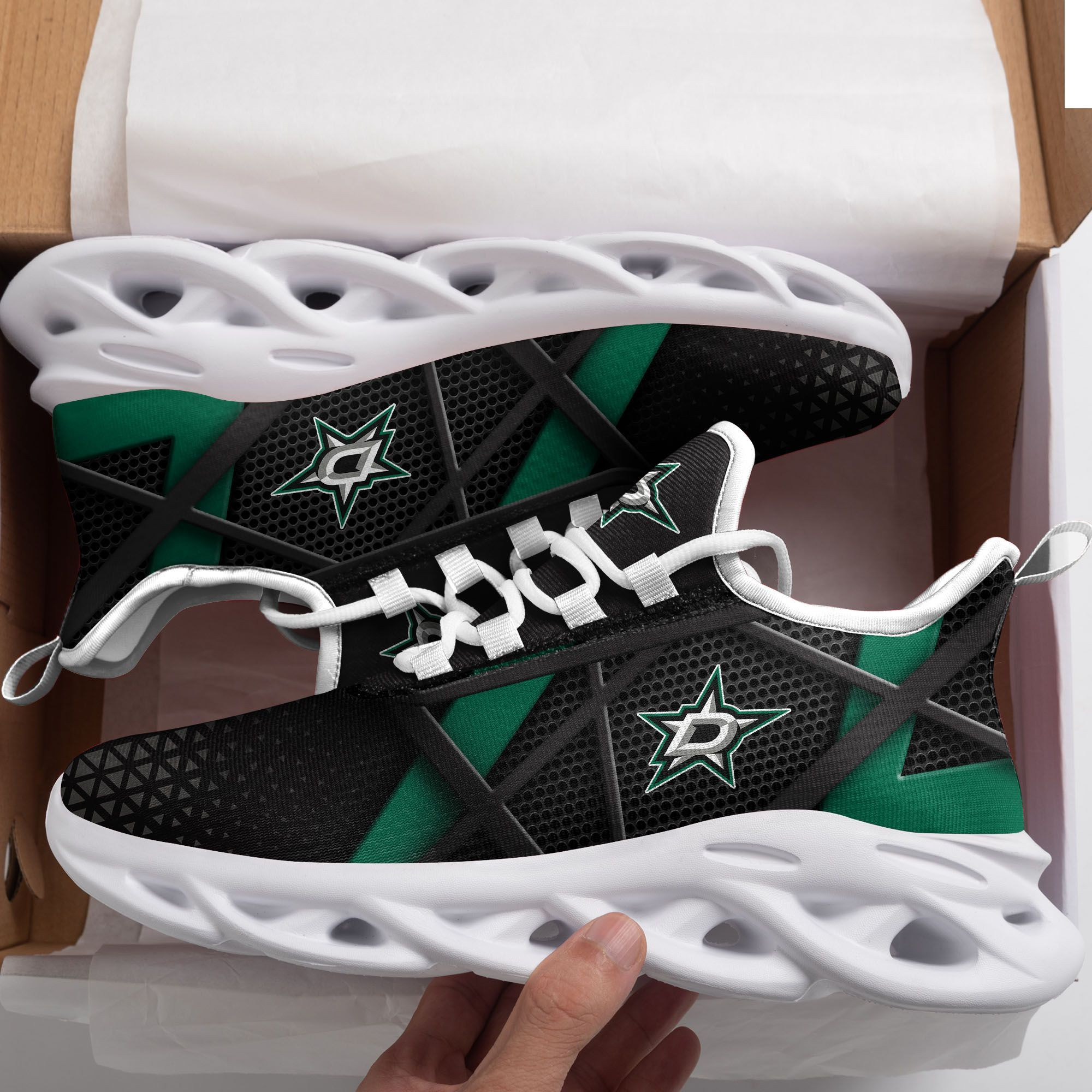 Dallas Stars Max Soul Sneakers Shoes
