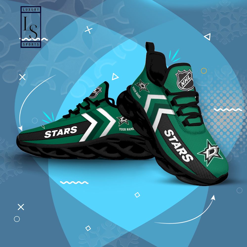 Dallas Stars NHL Personalized Max Soul Shoes