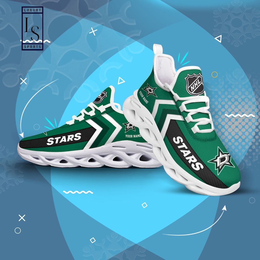 Dallas Stars NHL Personalized Max Soul Shoes