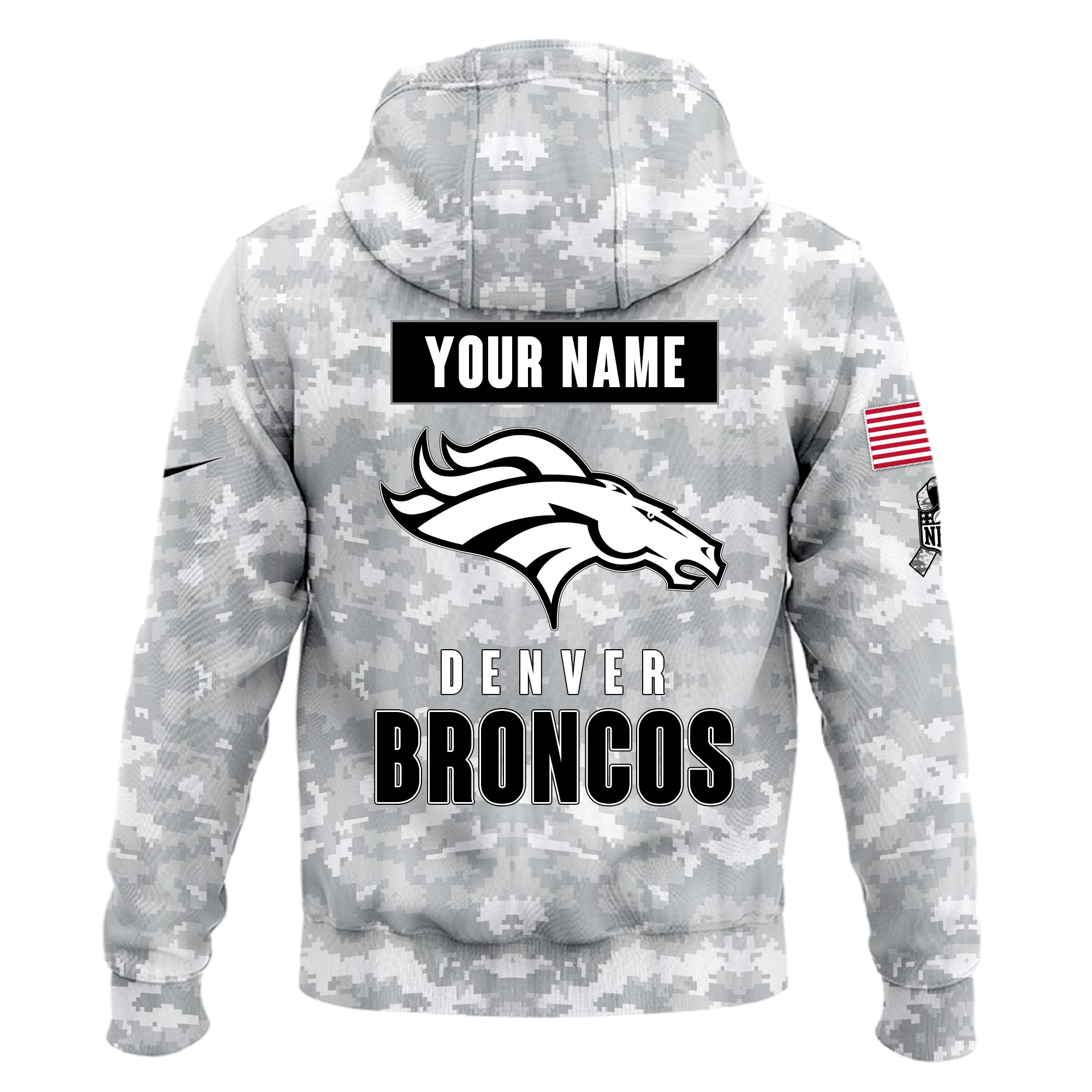 Denver Broncos Veterans Day Hoodie
