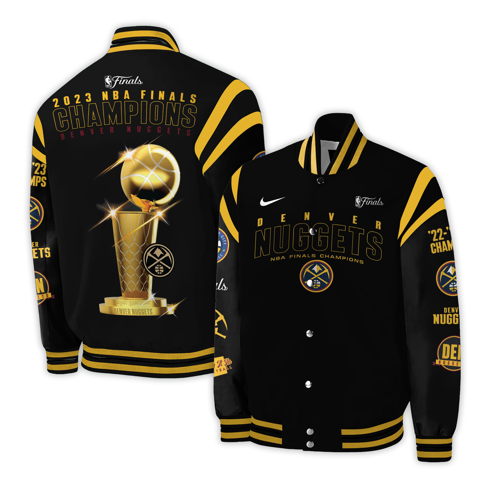 Denver Nuggets Branded 2023 NBA Finals Champions Hoodie