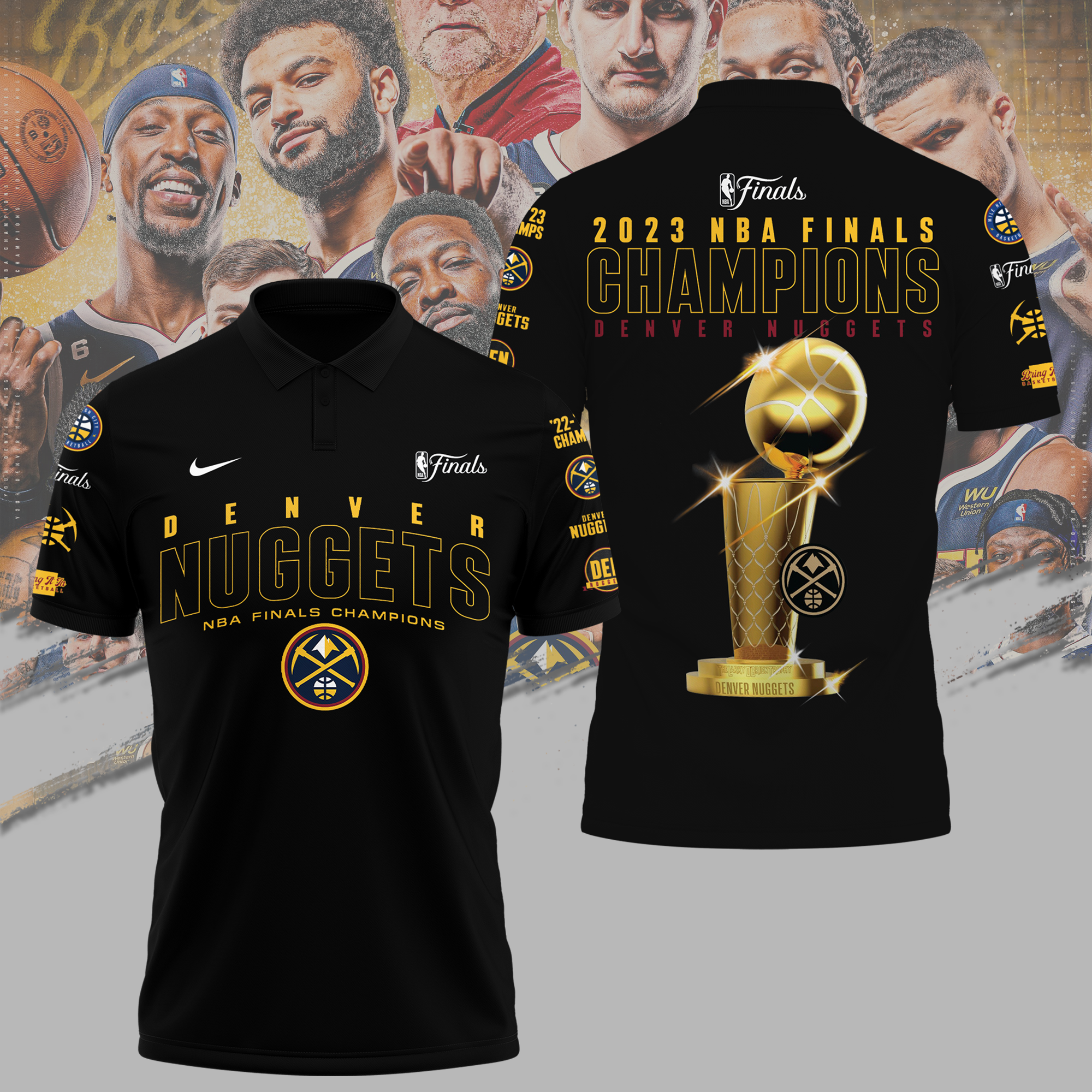 Denver Nuggets Branded 2023 NBA Finals Champions Hoodie