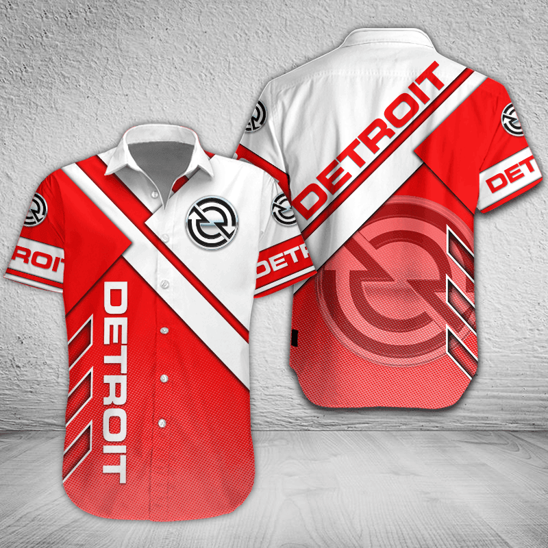 Detroit Diesel Button Shirt Custom Name, Multicolor