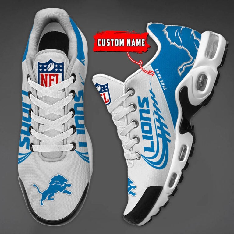 Detroit Lions-Custom Name-TN Shoes Perfect Gift-DS001