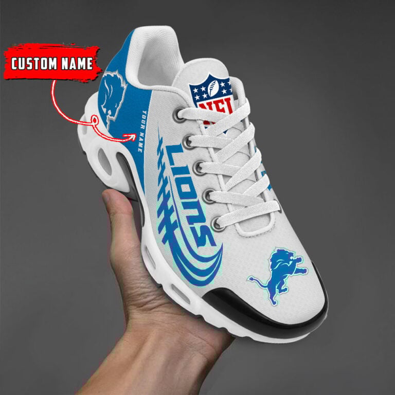 Detroit Lions-Custom Name-TN Shoes Perfect Gift-DS001