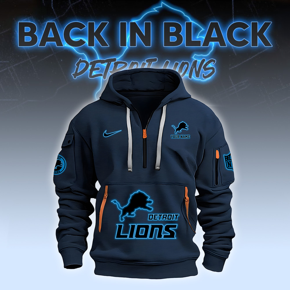 Detroit Lions Heavy Hoodie v2 Multicolor