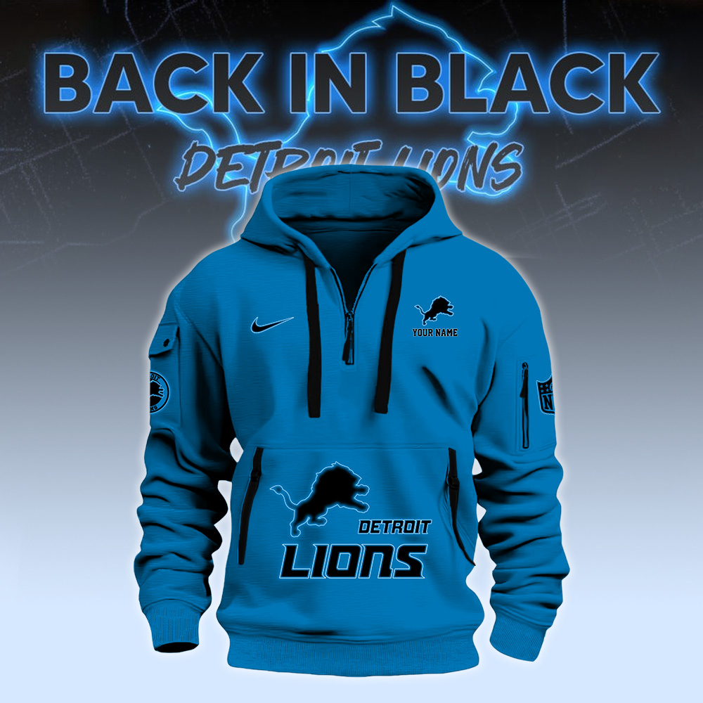 Detroit Lions Heavy Hoodie v2 Multicolor