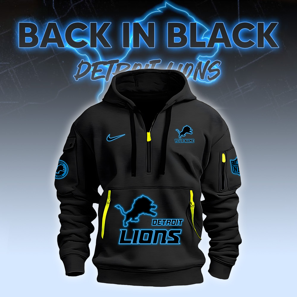 Detroit Lions Heavy Hoodie v2 Multicolor