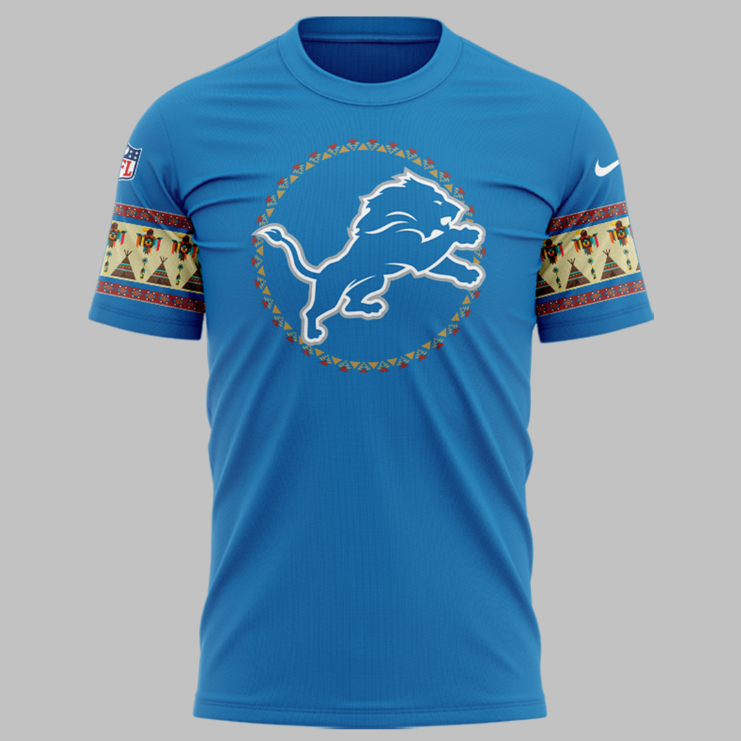 Detroit Lions Native American Heritage Hoodie