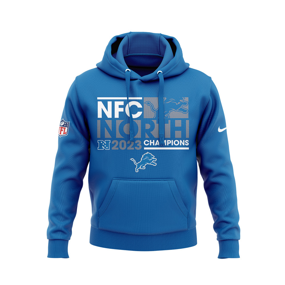 Detroit Lions NFC Corth Champions Hoodie-SP27122306ID10DS10