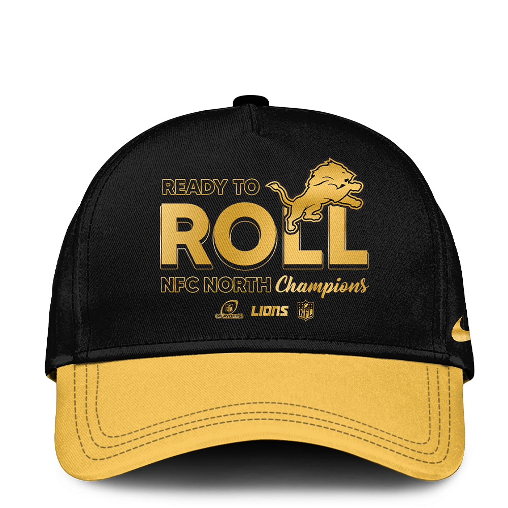 Detroit Lions NFC North Division Champions New Hoodie 2025