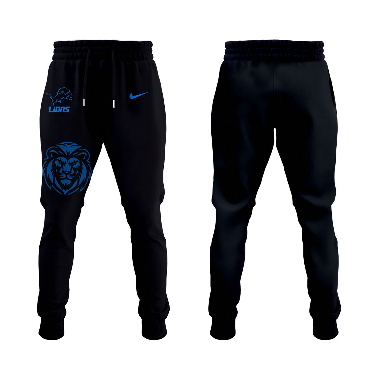 Detroit Lions ONE PRIDE New Version Black Hoodie+NT14102406ID10DS11