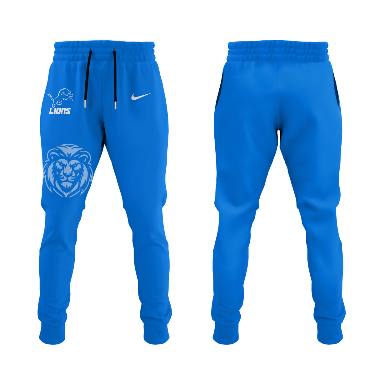 Detroit Lions ONE PRIDE New Version Blue Hoodie+NT14102408ID10DS11
