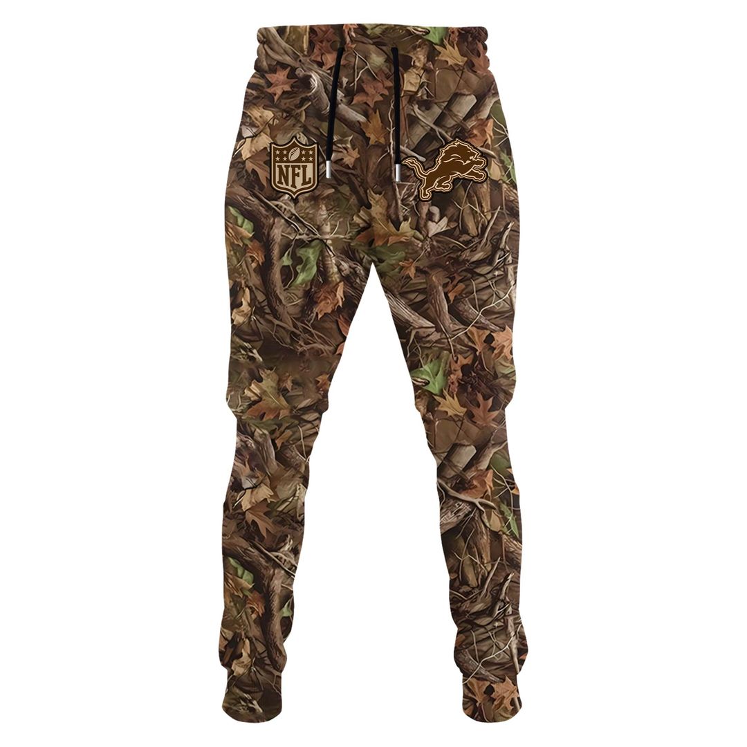 Detroit Lions x Hunting Hoodie gift for fans