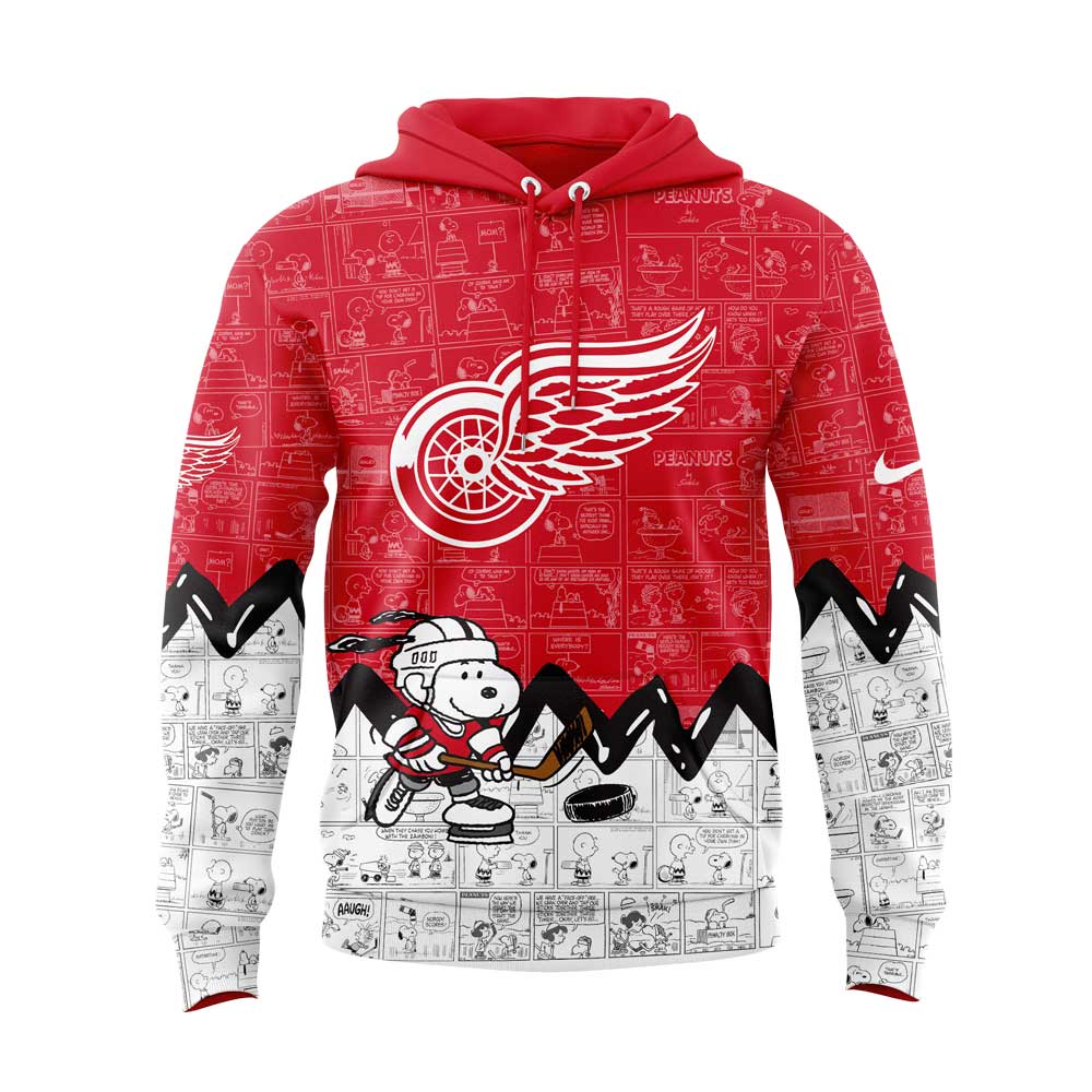 Detroit Red Wings Anniversary of Hoodie