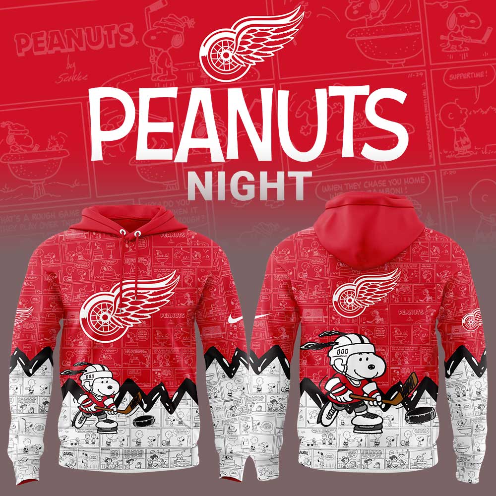 Detroit Red Wings Anniversary of Hoodie