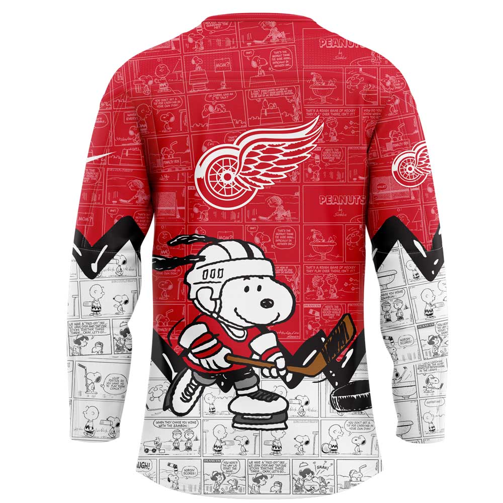 Detroit Red Wings Anniversary of Jersey