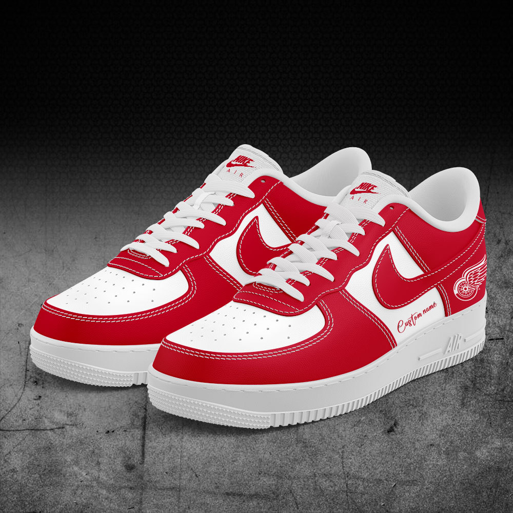 Detroit Red Wings Custom Name For Fans Shoes-SP16042404ID10DS10