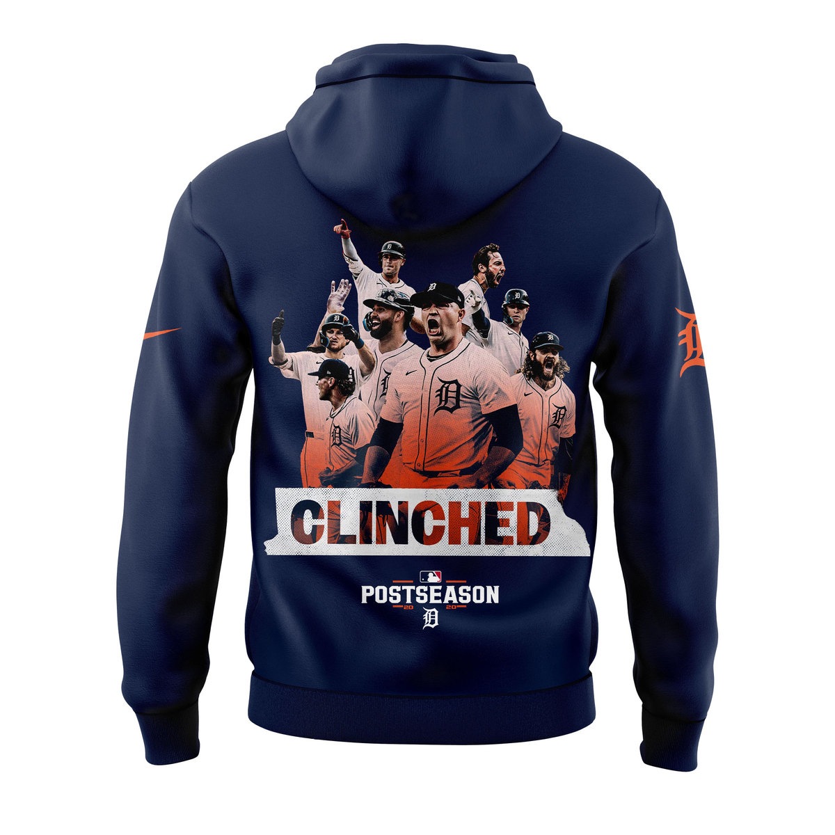 Detroit Tigers Postseason Locker Room Hoodie