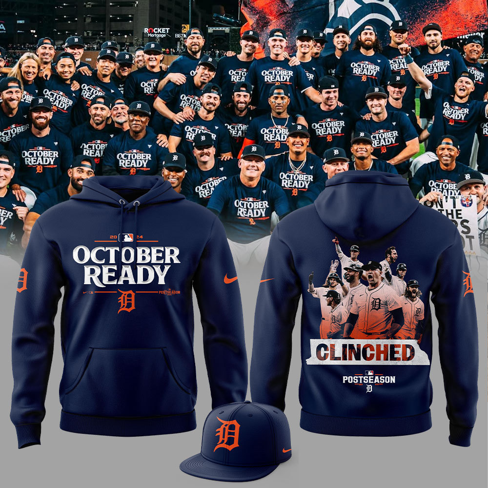 Detroit Tigers Postseason Locker Room Hoodie