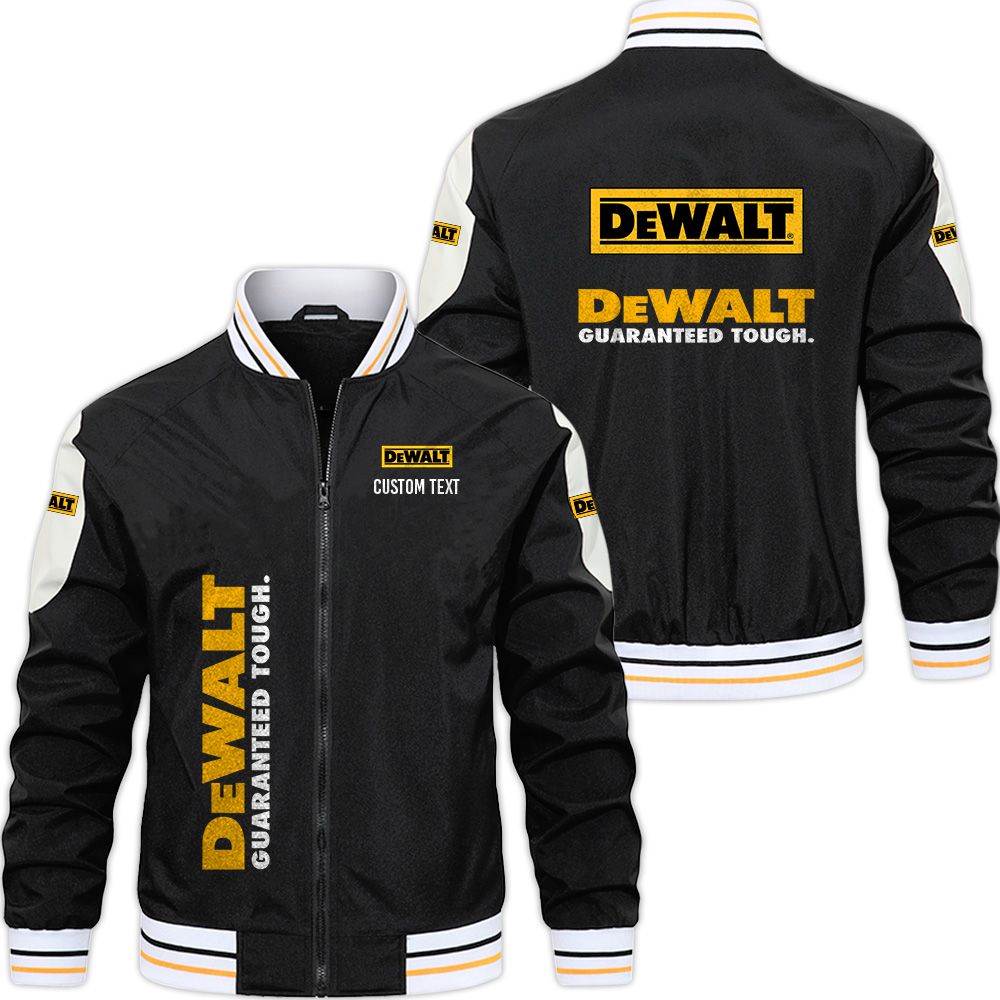 DeWalt Varsity Jacket, Zipper Jackets Customize Name