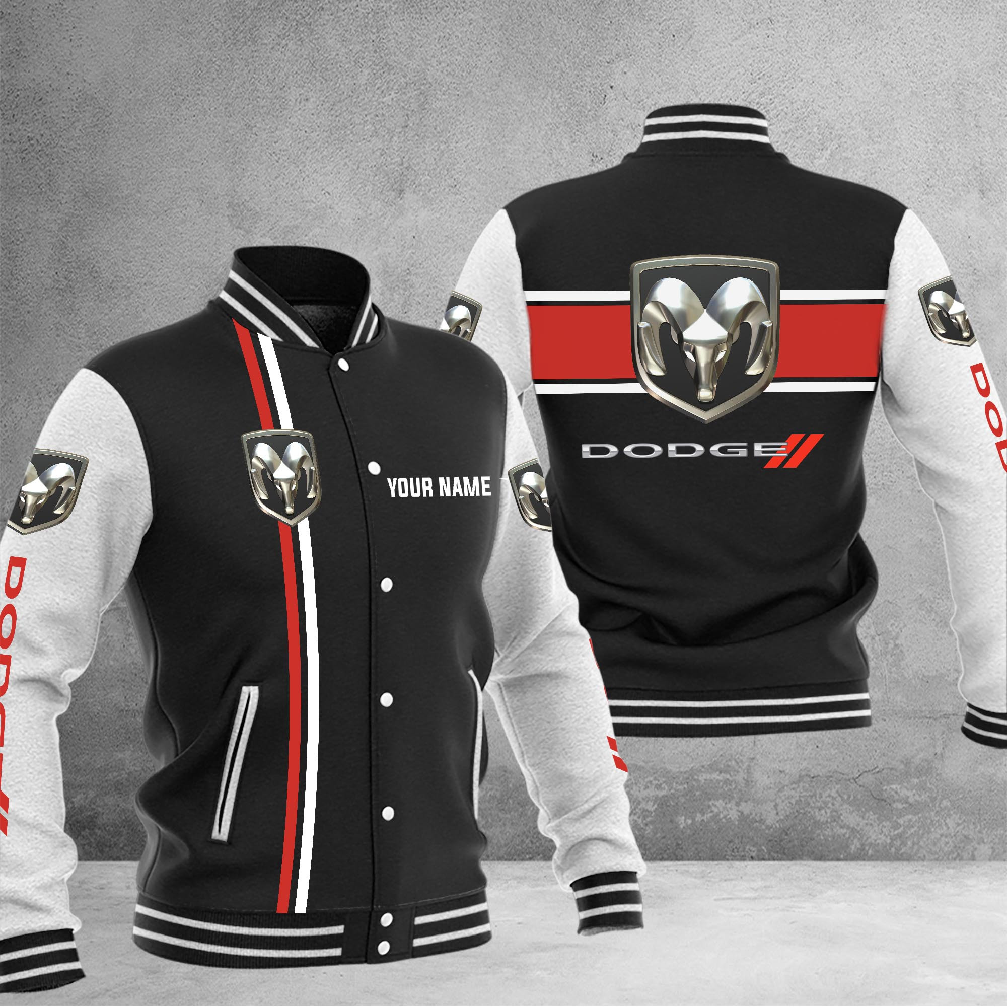 Dodge Baseball Jacket