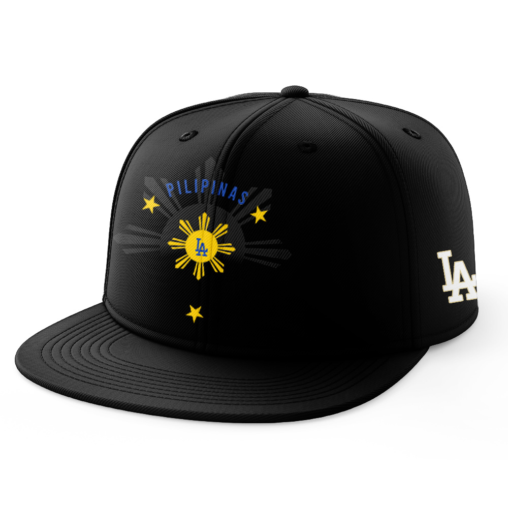 Editon Los Angeles Dodgers It s Filipino Heritage Night Jersey + Pants + Snapback Cap + NT30082403ID10DS11
