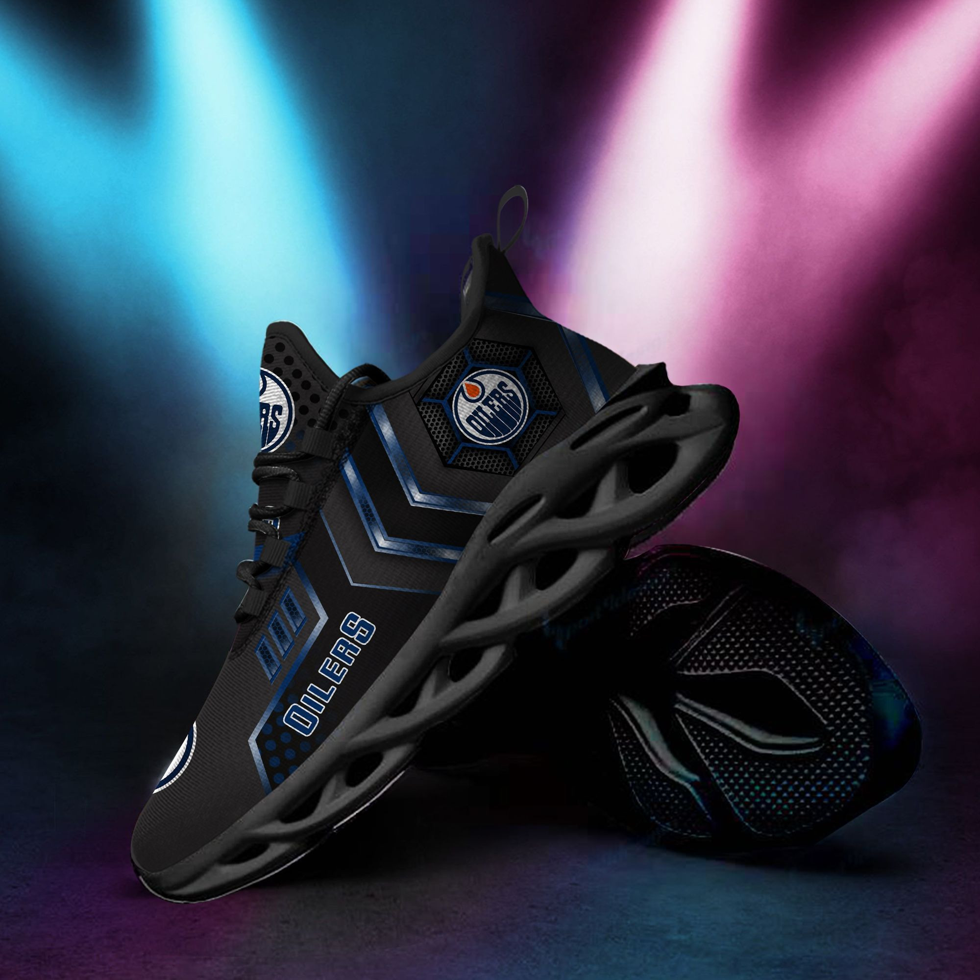 Edmonton Oilers Max Soul Sneakers Shoes