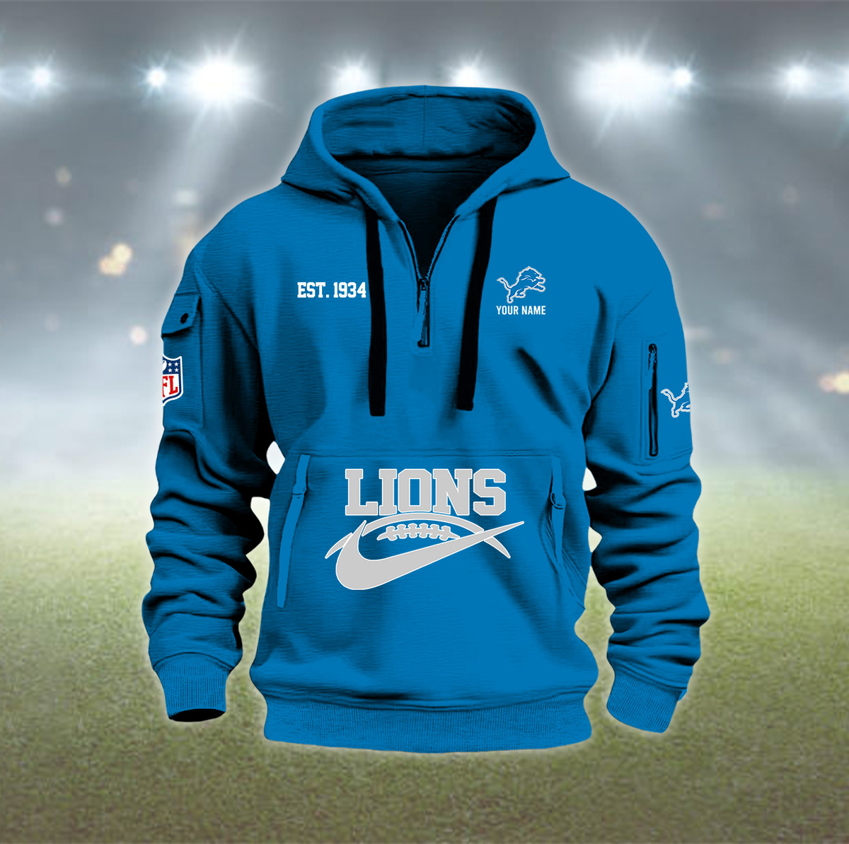 EFPNVM12310Lion Heavy Hoodie