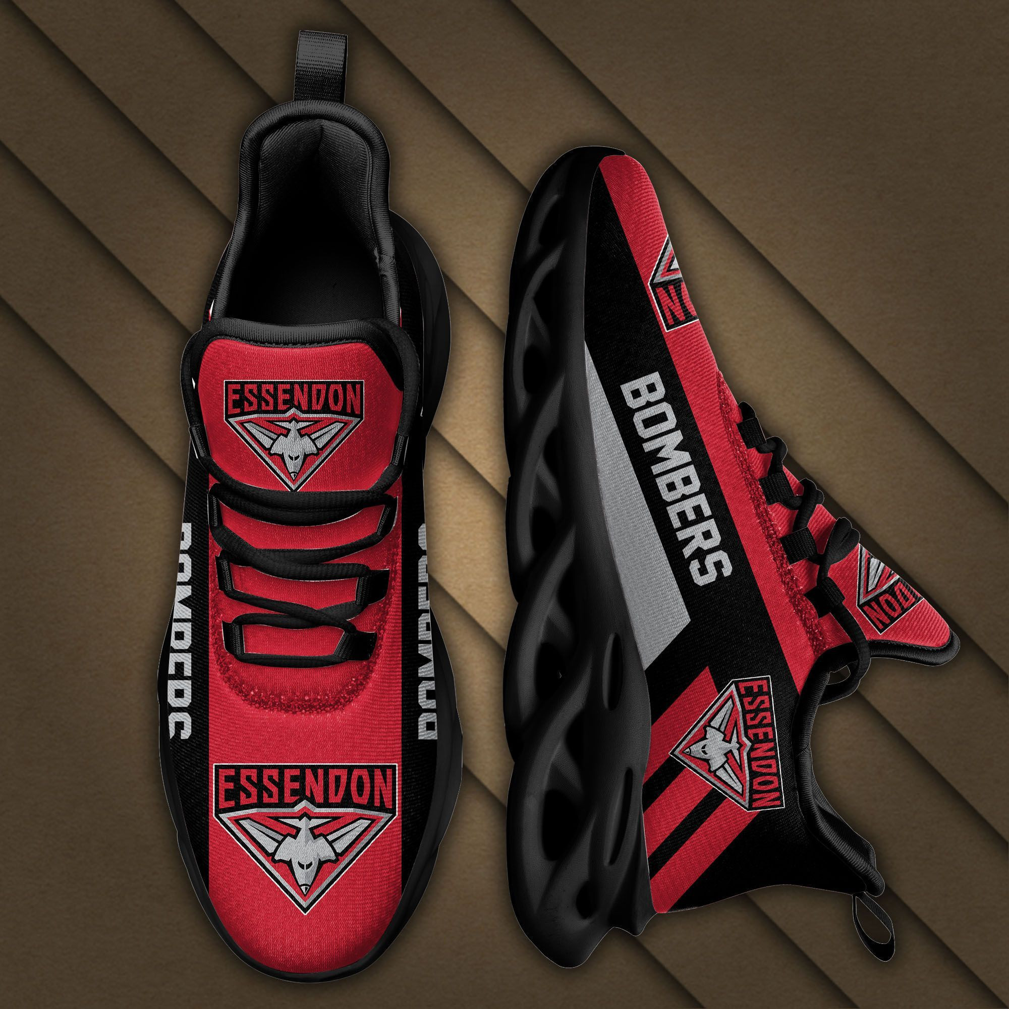 Essendon Bombers Max Soul Sneakers Shoes