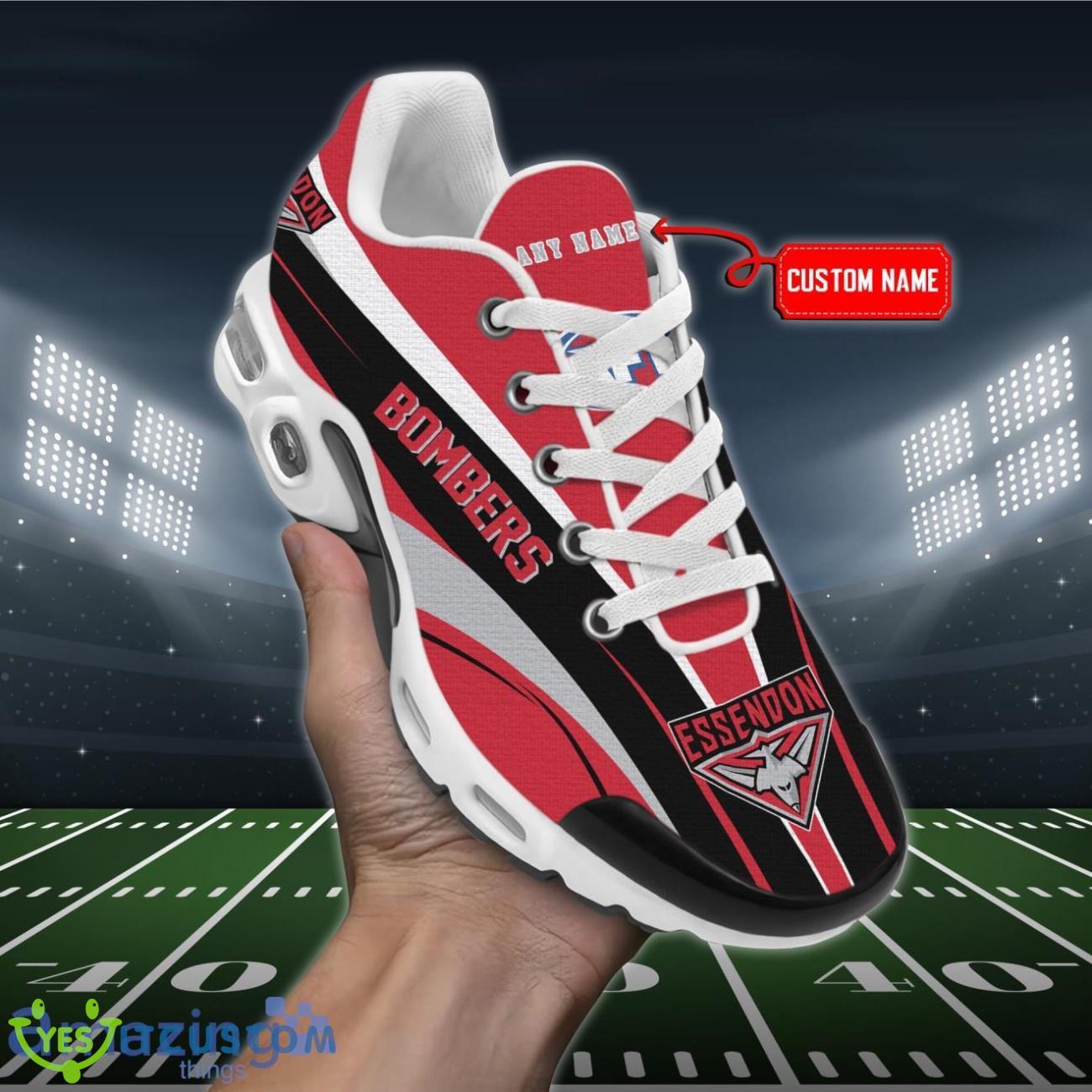 Essendon Bombers Personalized Name Air Cushion Sports Shoes Sneaker KLTNS220269