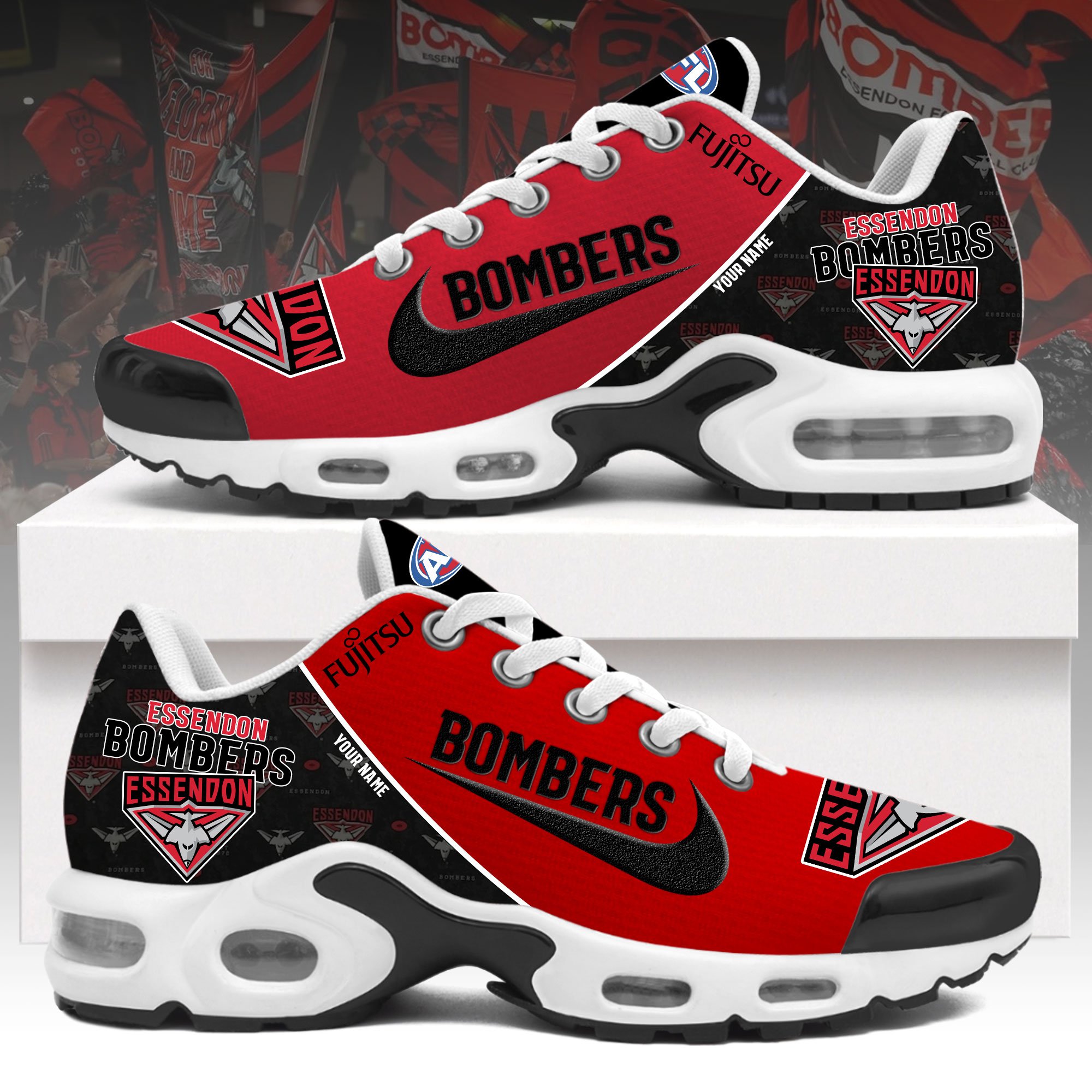 Essendon Bombers    Personalized Shoes