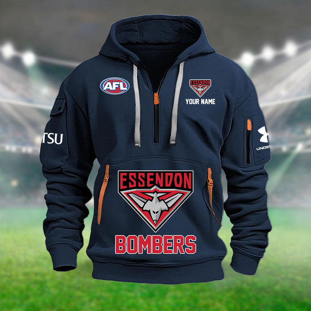 Essendon Football Heavy Hoodie