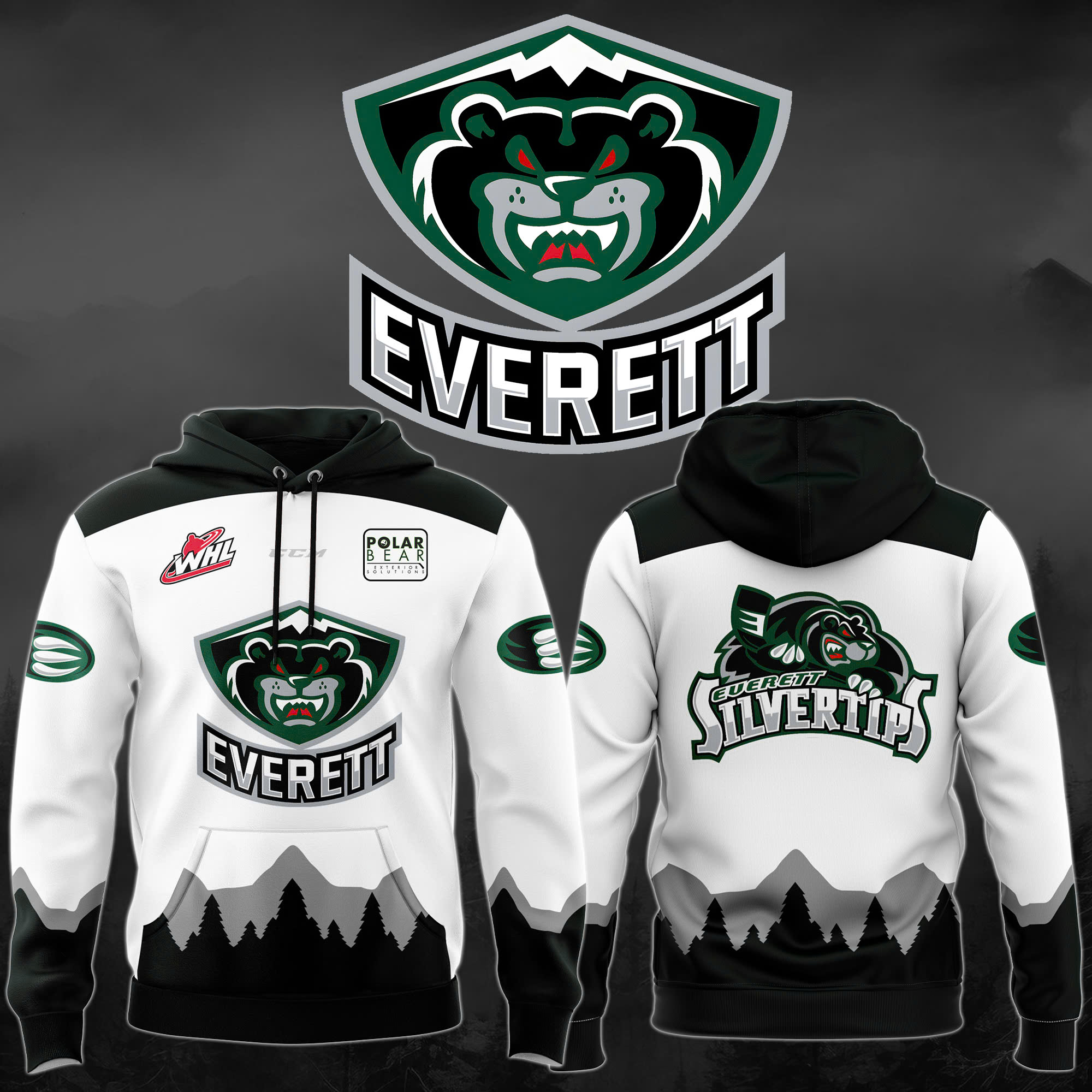 Everett Silvertips New Hoodie 2024