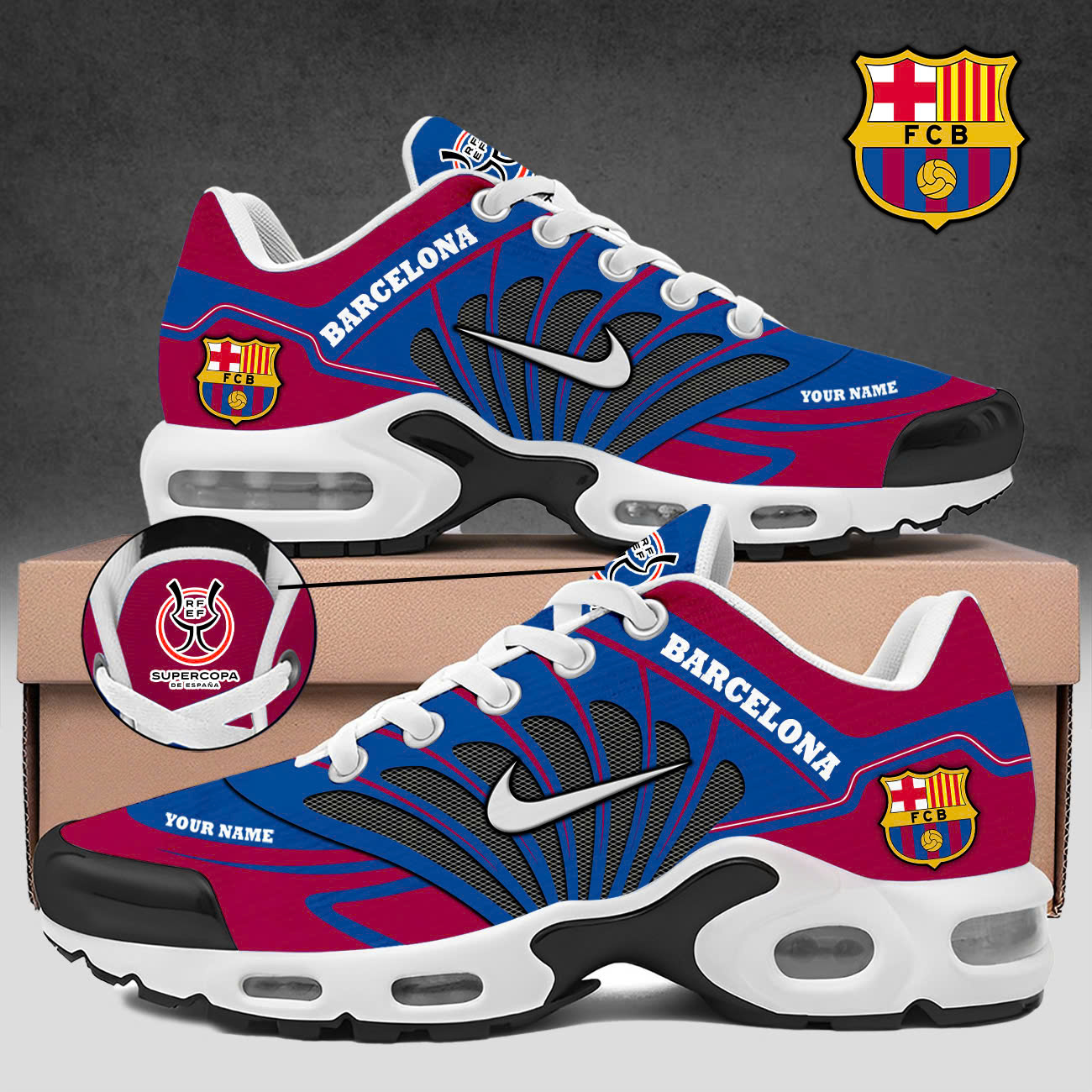 FC Barcelona Campions Shoes