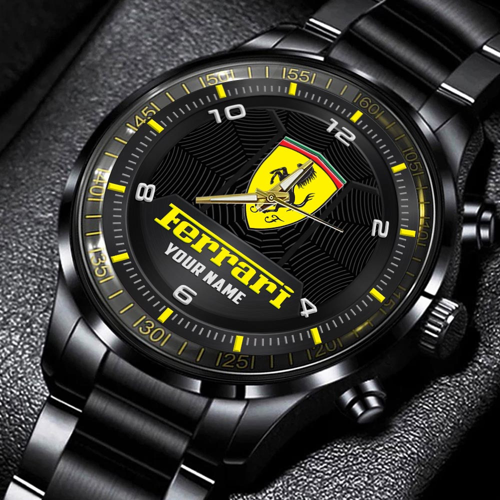 Ferrari Stainless Steel Watch