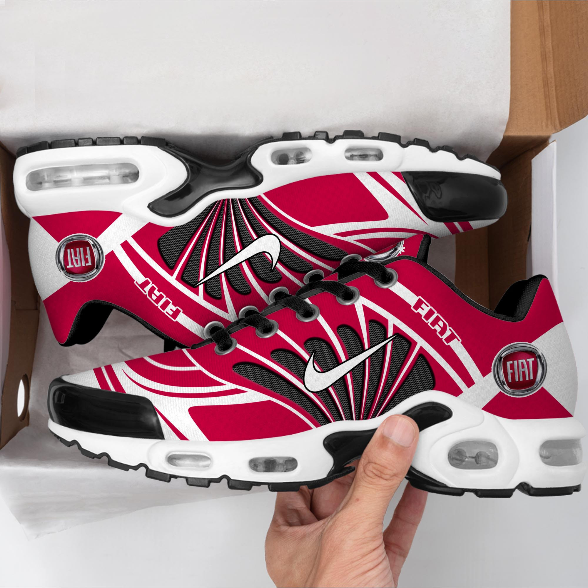 Fiat Personalized Name Air Cushion Sports Shoes 1133