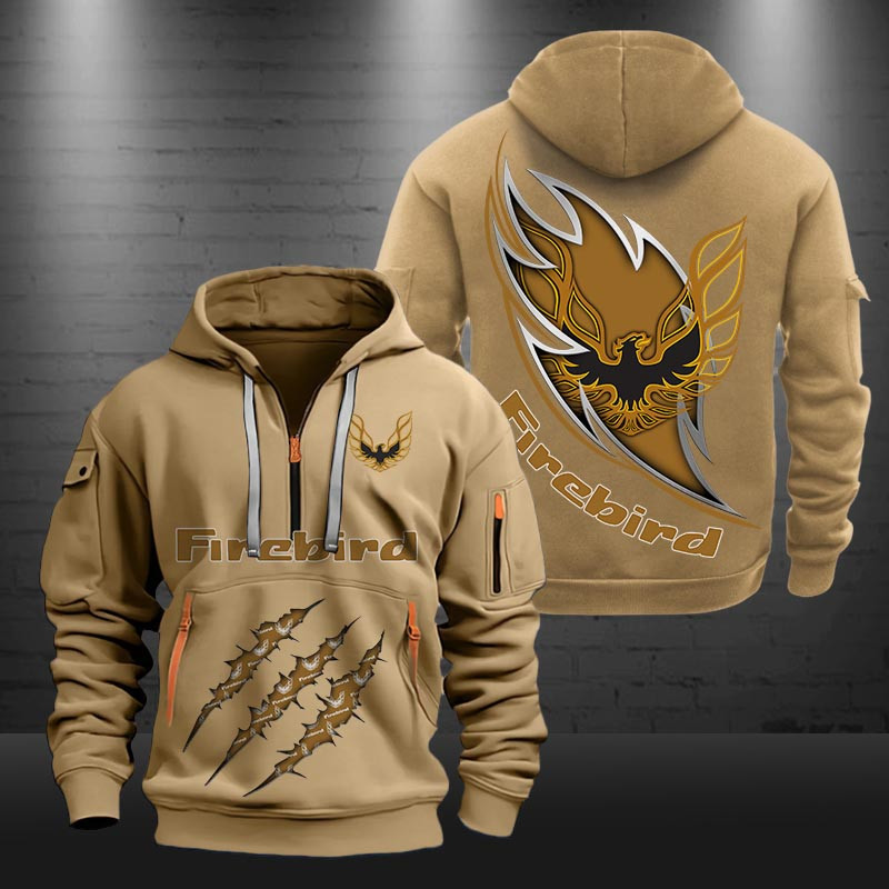 Firebird Pontiac New Zip Hoodie 0440 Multicolor