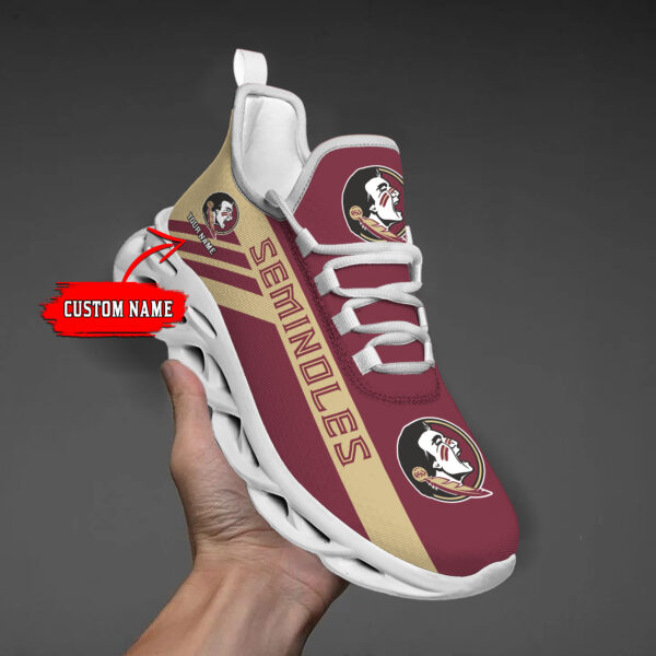 Florida State Seminoles Custom Name PERSONALIZED MAX SOUL SHOES DS004