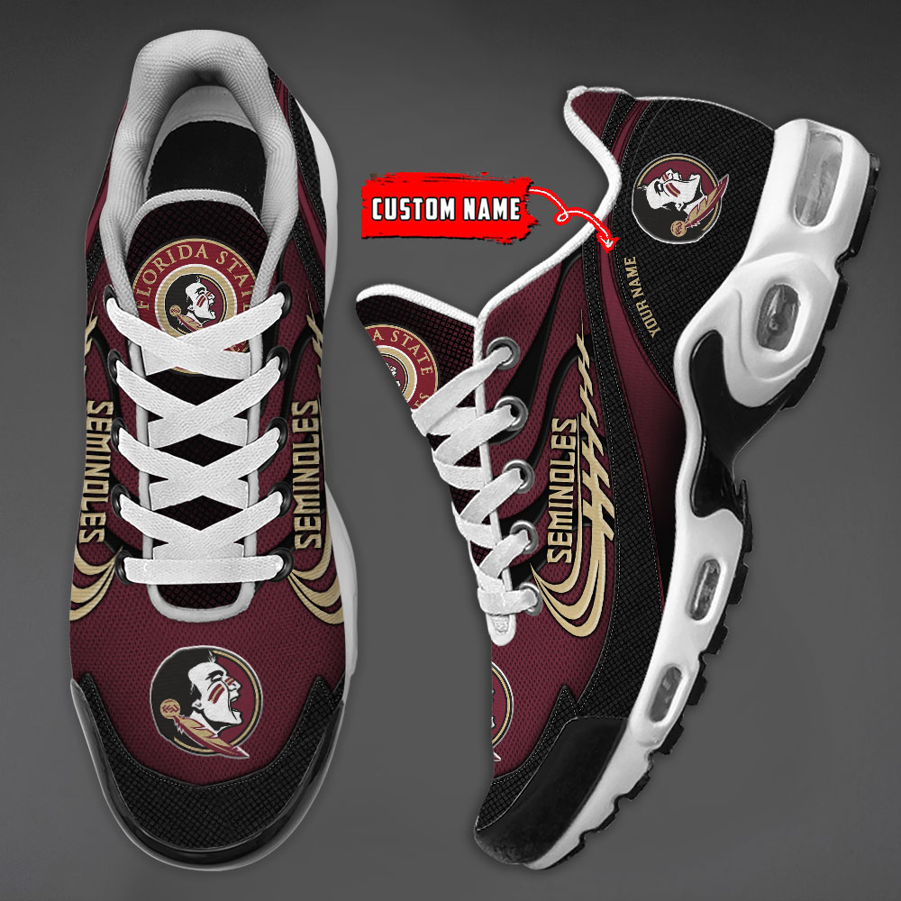 Florida State Seminoles Personalized Name Air Cushion Sports Shoes Sneaker KLTNS220558