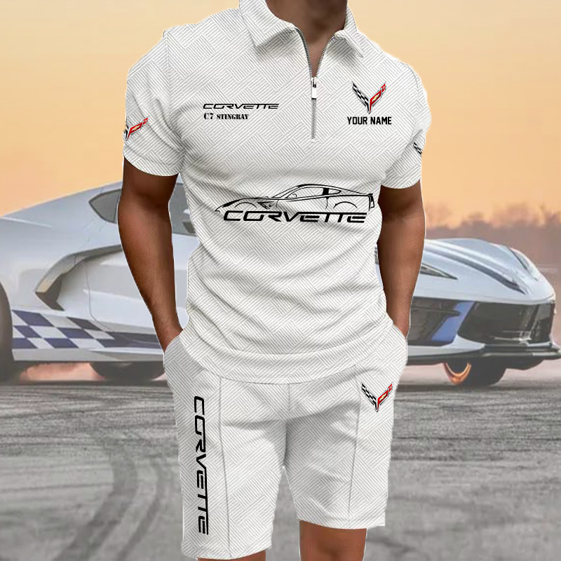 FOGLPC1417 Chevrolet Corvette C7 STINGRAY New Man Polo Set