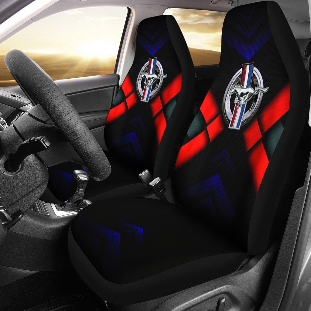 Ford Mustang Logo Car Seat Covers Automobile AA22102103