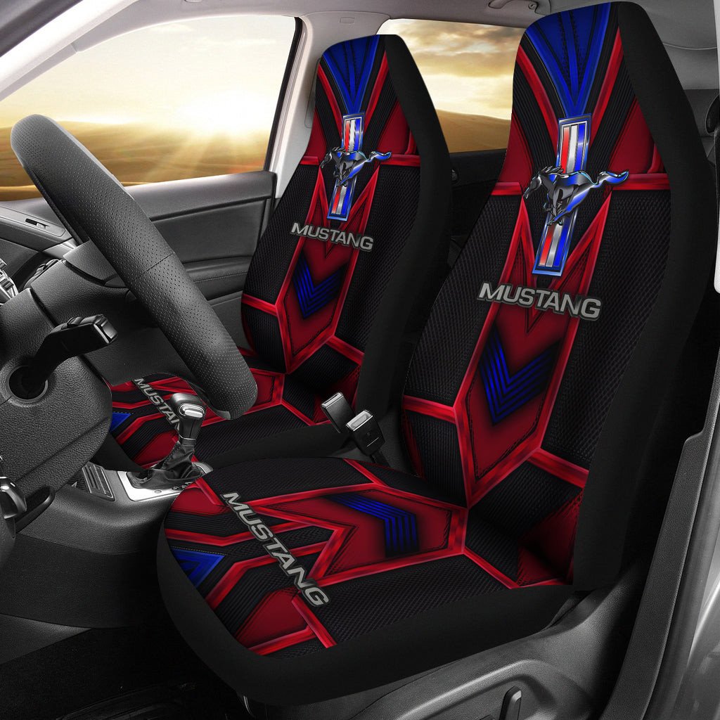 Ford Mustang Logo Car Seat Covers Automobile AA22102104