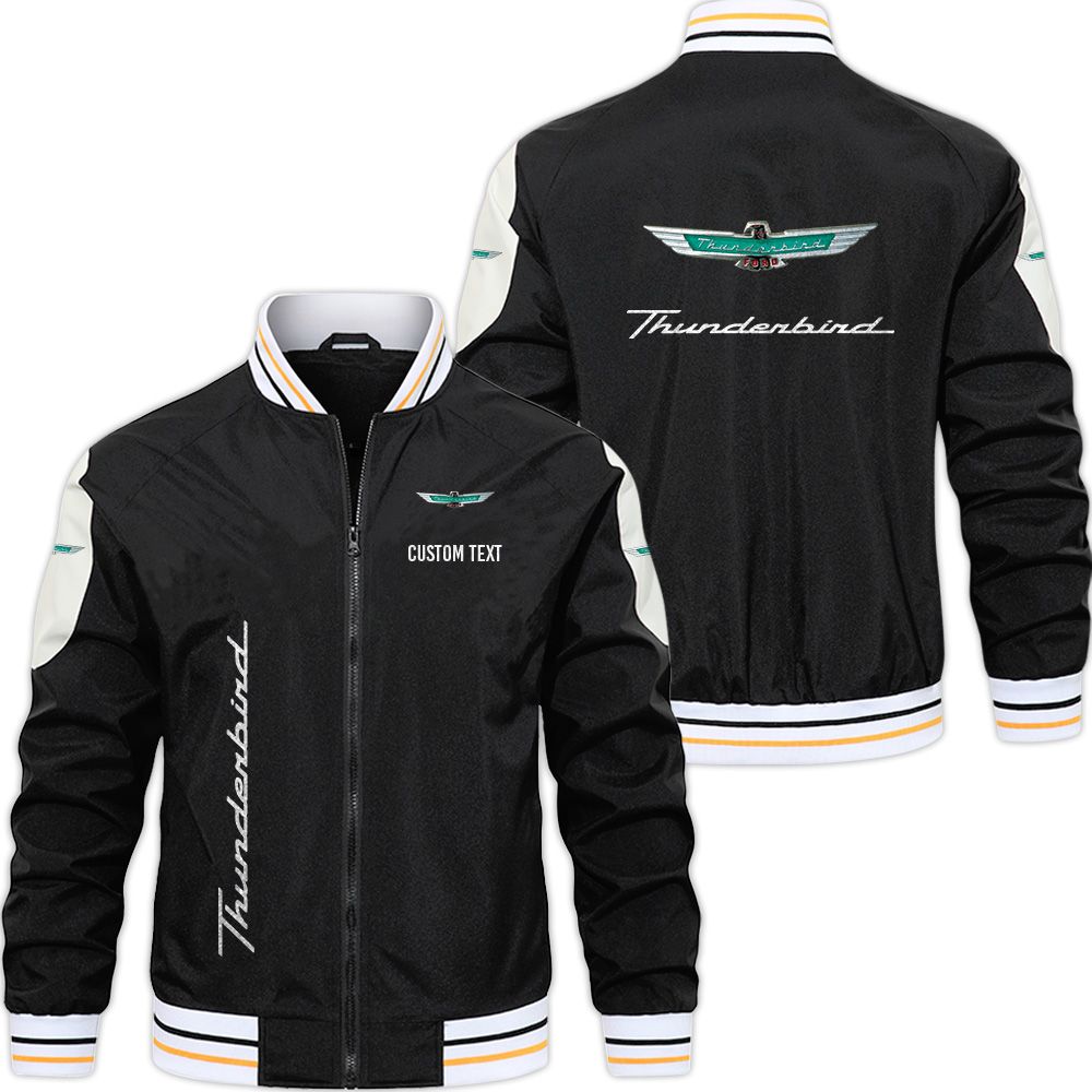 Ford thunderbird Varsity Jacket, Zipper Jackets Customize Name